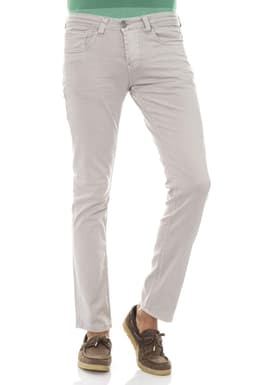 Beige Trousers Slim Fit